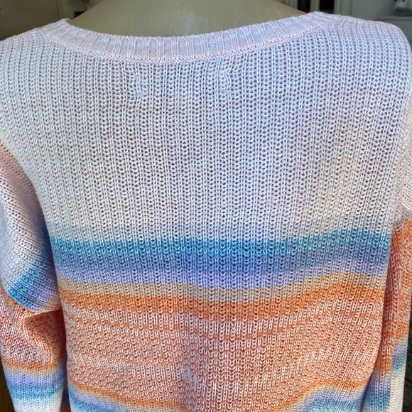 LOFT Colorful Sweater -‎ Size L - Picture 4 of 10